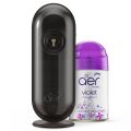 Godrej aer Matic Kit (Machine + 1 Refill) - Automatic Room Fresheners with Flexi Control Spray  Violet Valley Bloom  2200 Sprays Guaranteed  Lasts up to 60 days (210ml). 