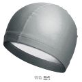 Swimming Cap Unisex Comfortable Waterproof Ear Protection Not-Too-TightPUCloth Glue Swimming Cap，Solid Color Men's Large Cap. 