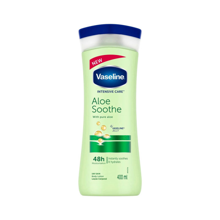 400 ml Vaseline Aloe Soothe body lotion International South African Product used for male / female
