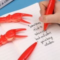 1/5Pcs 0.5Mm Attractive Animal-themed Pen Adorable Lobster Claw Crab Claw Gel Pens For Kids Fun Novelty Ballpoint Pens With For School. 