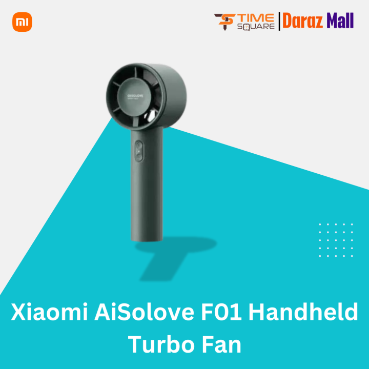 Xiaomi  F01 Aisolove Handheld Turbo fan 2000mah -Time Square