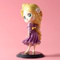 Q Posket Princess Disney Doll Elsa Anna Ariel Figure Toys Dolls Toys Cake Decoration Birthday Party Kids Gift Xmas Halloween.