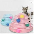 New Design Interactive Plastic Pet Cat Disk Scratcher Toy Cat Toys.