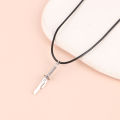 Anime Jujutsu Kaisen Fushiguro Toji Sword Necklace Spear Of Tianri Knife Pendant Cosplay Necklaces For Unisex Choker Jewelry.