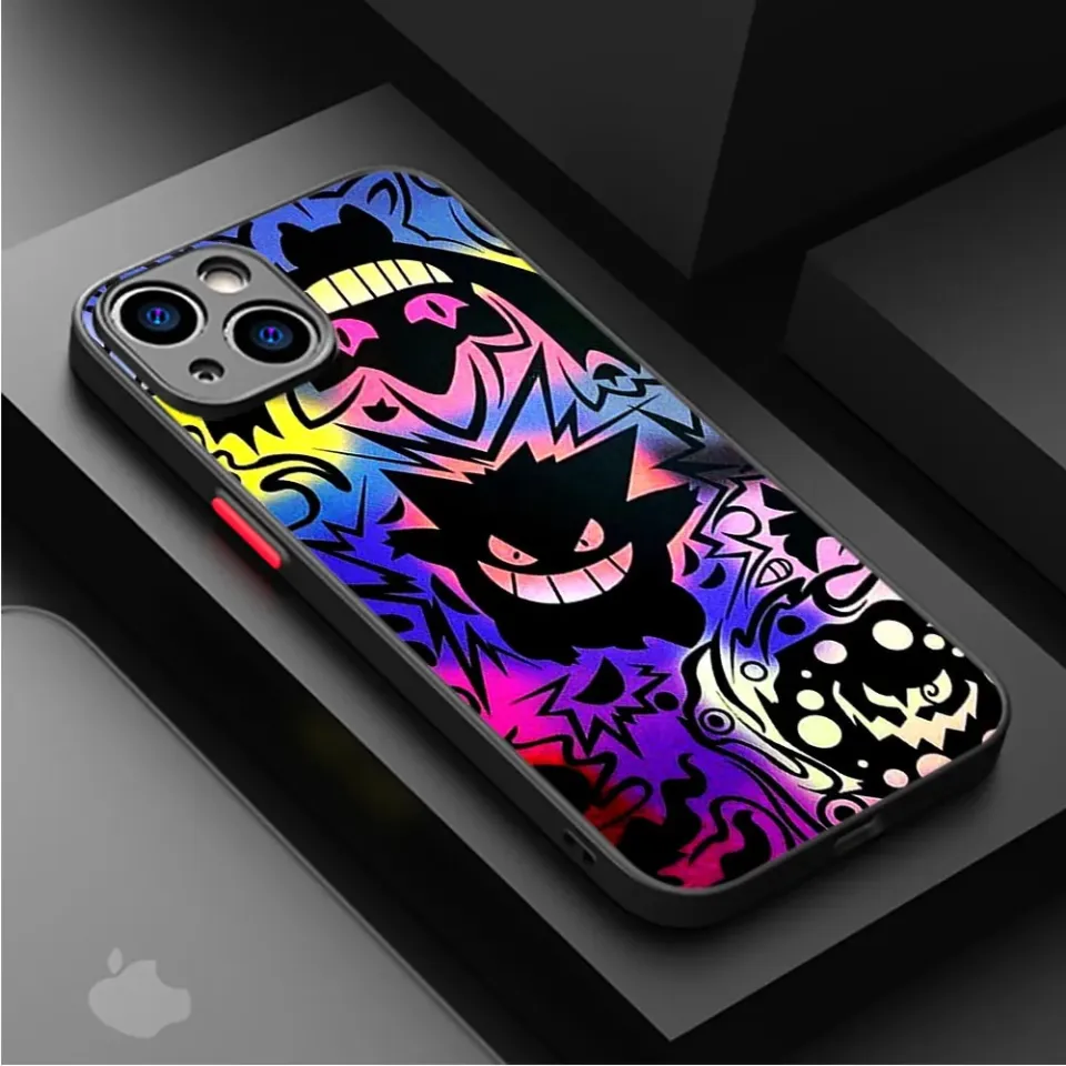 Gengar Iphone Max Phone Case Luxury Pokemon Gengar Case For