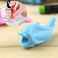 【COD shimei 10Pcs Dolphin Pen Hold Writing Posture Correction Device Kid Student Stationery.