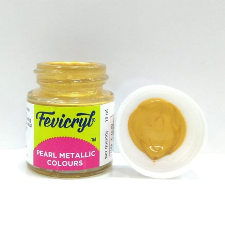 Acrylic%20Color%20Pearl%20Metallic%20Gold%2010%20ml%20-%20Image%203