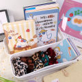 Plastic Home Office Bathroom Storage Box Desktop Sundries Storage Box Makeup Organizer Cosmetic Closet Bin Case.