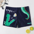 Cartoon boy swimsuit baby swimsuit good fabric boy small, medium and big children's swimming trunks, a substitute children's swimming trunks. 