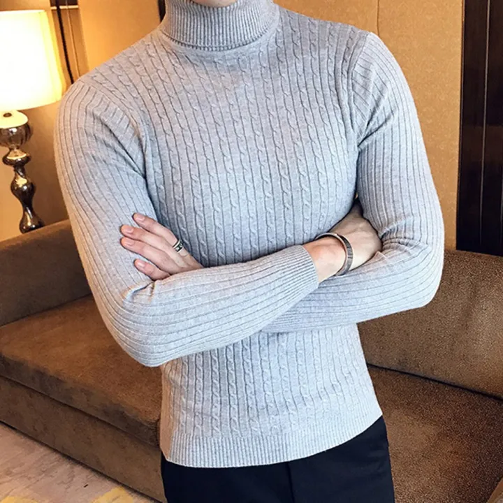 ZOGAA%20Casual%20Men%20Winter%20Solid%20Color%20Turtle%20Neck%20Long%20Sleeve%20Twist%20Knitted%20Slim%20Sweater%20Men's%20Knitted%20Sweaters%20Pullover%20Knitwear%20-%20Image%205