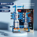 Compatible with LEGO Space Shuttle Rocket Boys Toy 5 8 Year Old Children's puzzle small particle building blocks. 