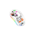 Transparent M333 Bluetooth/ Type-A / Type-C 2.4MHz Multimode Wireless Silent Mouse. 