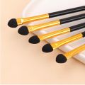 2pcs Professional Double-Ended Eyeshadow Brush Soft Artificial Fibre Sponge Head Brushes Easy To Cover Eyeshadow Makeup Cosmetic Tool.