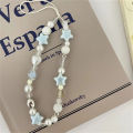 Summer Sea Salt Mobile Phone Lanyard - Handmade Star Anti-Lost Chain. 