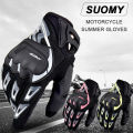 Alien Suomy Motorcycle Gloves Summer Mesh Breathable Moto Gloves Men Women Touch Screen Motocross Gloves Touch Screen Cycling Gloves.