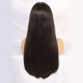 Full Head Synthetic Women Wigs Long Natural Black Straight Hair Wig For Women. 