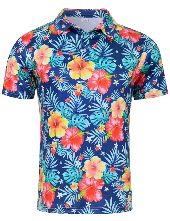 Summer%20Mens%20T-hirts%20Hawaii%203d%20Printed%20Casual%20Polo%20Shirt%20Short%20Sleeve%20Button%20Up%20Shirts%20Male%20Loose%20Comfortable%20Top%20Trendy%20Unisex%20-%20Image%204