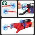 Lumina Spider Gloves Man Web Shooter for Kids   Launcher Spider Kids Plastic Cosplay Glove Hero Movie Launcher Wrist Toy Set Funny Decorate Children Funny Educational Toys. 