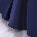 DSstyles Flower Girl Bow Tutu Dress Kids Baby Girl Princess Dress Bow Dresses Summer Wedding Party Pageant Gown. 