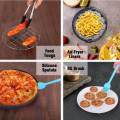 Air Fryer Accessories Silicone Mitts Food Tongs Grill Rack Air Fryer Liners for BBQ Kitchen.