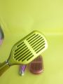 SALON Professional Large Paddle Hair Brush Golden. 