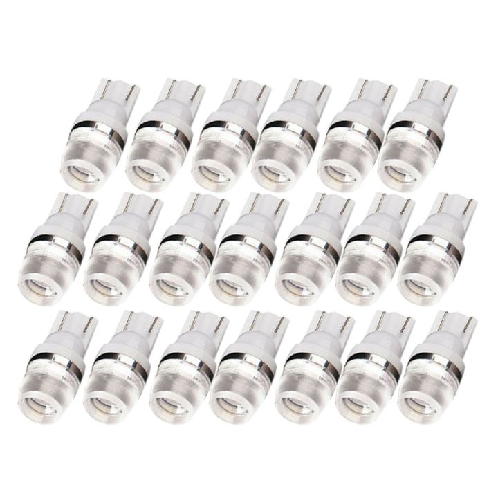 20Pc T10 Wedge High Power 1W LED Light Bulbs White 192 168 194