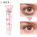 LAIKOU Sakura Eye Serum Anti-Aging Wrinkles Remover Dark Circles Eye Care Against Puffiness and Bags - 15gm. 