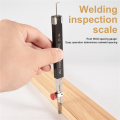 Inspection Scale Small Height Gauge Hi-Lo Internal Welding Ruler. 