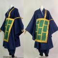 Geto Suguru Cosplay Costume Black Blue kimono School Uniform Anime Clothe Halloween Costumes For Women Man.