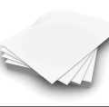 250 gsm A4 Size  cardstock Matte White Paper - 20 Sheet Bundle. 