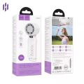 Hoco HX603 Ice Cool & Dual Cooling Foldable Fan. 199 Speed Levels 8500RPM Extreme High Speed Handheld Turbo Fan.