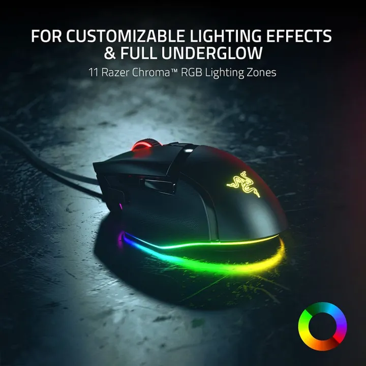 RAZER%20Basilisk%20V3%20Wired%20Gaming%20Mouse%20Ergonomic%20Mice%20with%20FOCUS+%2026000DPI%20Optical%20Sensor%2011%20RAZER%20CHROMA%20RGB%20Lighting%20Zones%20-%20Image%207