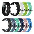 Premium Silicone Replacement Sport Strap for Honor Band 4 / 5 Smart Watch.
