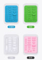 Colorful Silicone Anti Dust Plug -for Laptop Port Cover Stopper Notebook Computer Dustproof USB Interface Waterproof Plug.
