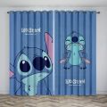Cartoon Anime Cute 3D Print Curtains Children'S Room, Bedroom Living Room Sunshade Curtains Can Be Customized. 
