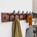Creative Adjustable Bamboo Coat Rack Wall Mounted Bathroom Clothes Aluminium Alloy Hanging Hooks Home Storage Hook. 
