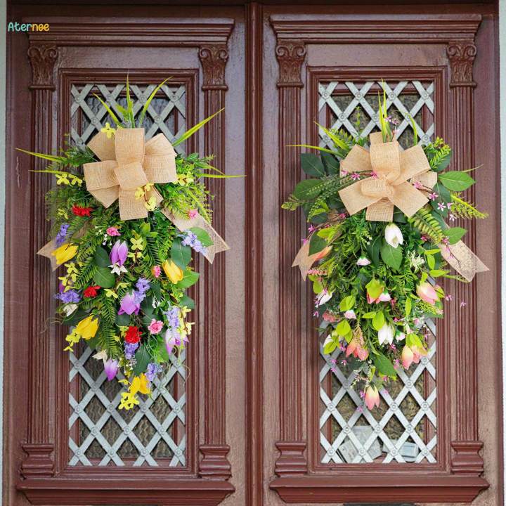 Wedding%20Tulips%20Swag%20Indoor%20Flowers%20Wreath%20for%20Housewarming%20Farmhouse%20Office%20-%20Image%205