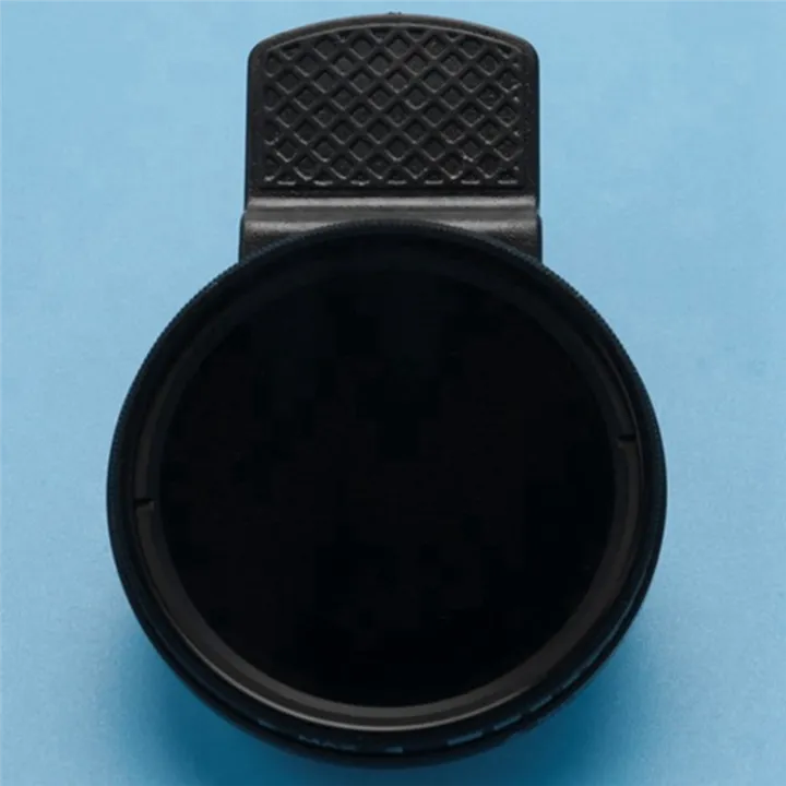 37mm%20Adjustable%20Nd%20Filter%20Nd2-400%20Medium%20Gray%20Mirror%20Mobile%20Phone%20Camera%20Lens%20Black%20Aluminum%202Piece%20-%20Image%204