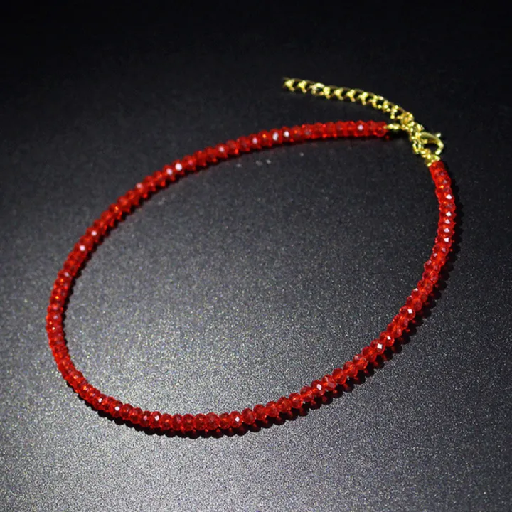 New%20Choker%20Collar%20Black%20Crystal%20Stone%20Extremely%20Fine%20Flash%20Clavicle%20Chain%20Women's%20Fashion%20Crystal%20Choker%20Necklace%20-%20Image%204