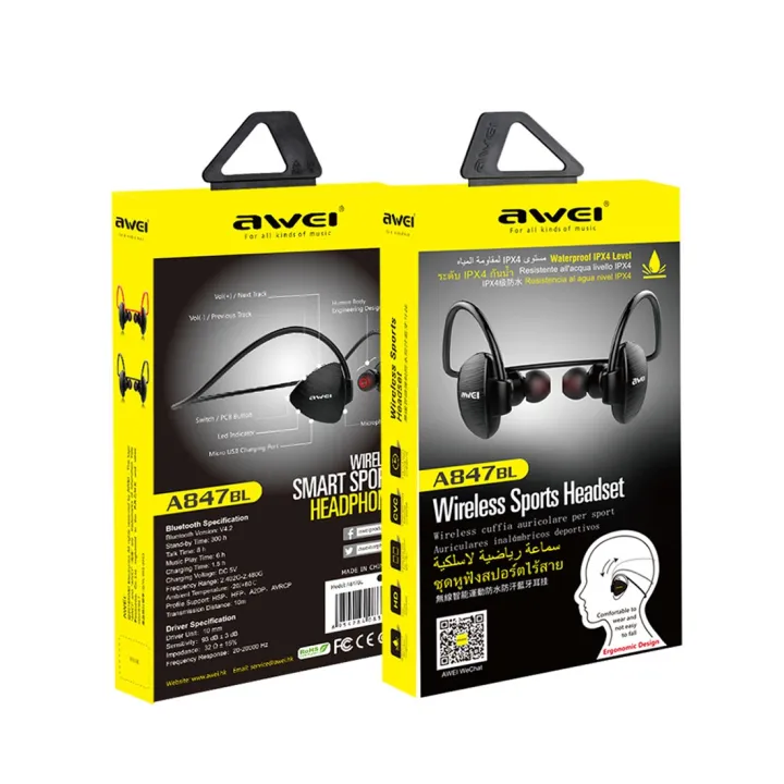 awei%20A847BL%20Outdoor%20Sports%20IPX4%20Waterproof%20Anti-sweat%20Fashion%20After%20Hanging%20Design%20Stereo%20Bluetooth%20Earphone(Black)%20-%20Image%205