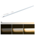 2X 5V USB LED Strip Desk Lamp Hand Sweep Switch Motion Sensor Lamp Study Room Under Cabinet Lights 50cm Warm Light. 