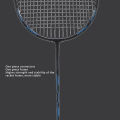 Badminton Racket Lightweight Standard Double Badminton Racket for Training for Men. 