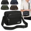 Men Crossbody Bag Black Collection Bags for Men Leisure Shoulder Messenger Bag Satchel Business Man Oxford Packs. 