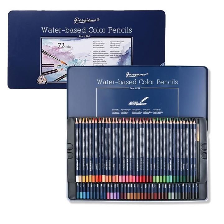 Giorgione® Watercolour Pencils Tin (Set of 72)