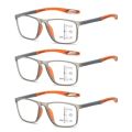 TR90 Anti-blue Light Multifocal Reading Glasses Men Women Progressive Near Far Eyewear Ultralight Sports Farsight Eyeglasses. 