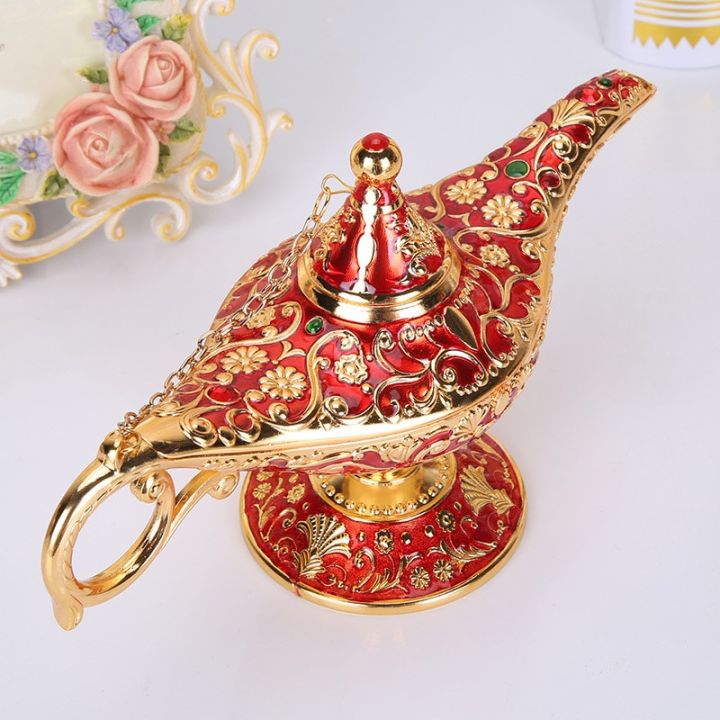 10%20Color%20Aladdin%20Magic%20Lamp%20Retro%20Home%20Decoration%20Traditional%20Hollow%20Out%20Fairy%20Tale%20Wishing%20Genie%20Tea%20Pot%20Crafts%20Deco%20-%20Image%204
