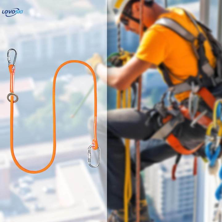 Positioning Fall Protection Rope for Roofing Downhill