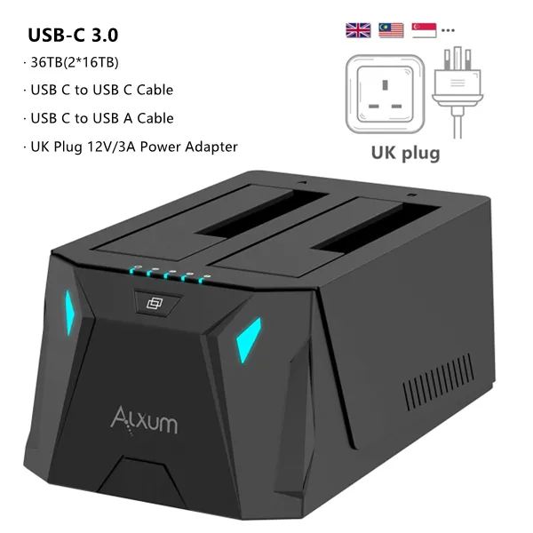Alxum%20Dual%20Bay%20SSD%20Hard%20Drive%20Docking%20Station%20USB%20C%20to%20SATA%20HDD%20Docking%20Station%20for%202.5/3.5%20inch%20Hard%20Drive%20Dock%20Offline%20Clone%20-%20Image%203