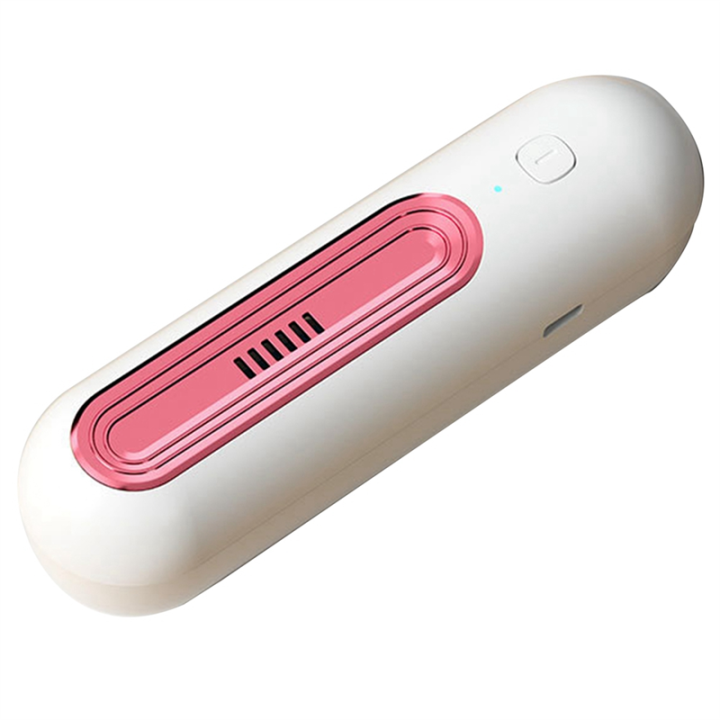 Fridge Deodorizer Rechargeable Air Purifier Refrigerator Odor Eliminator Food Preservation Deodorizing Pink Easy Install Easy to Use