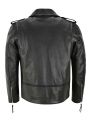 Boutique Punk Men PU Leather Jacket Motorcycle Fashion Slim Fit Leather Coat. 